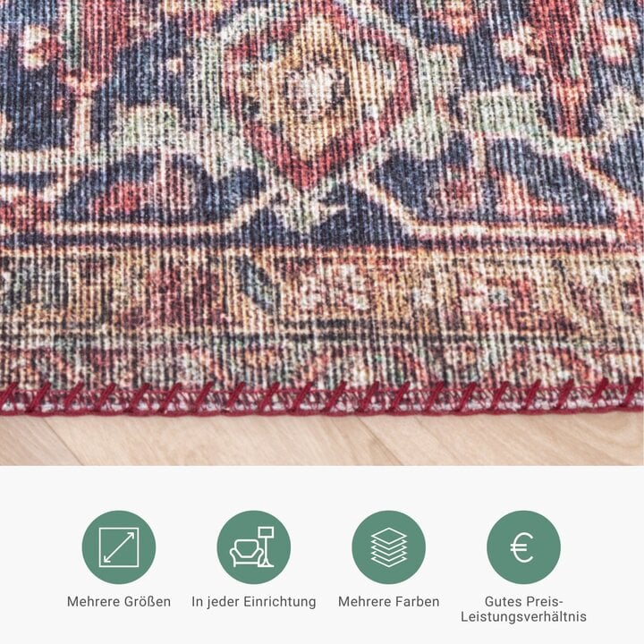 Teppich Vintage - Lugan Rot - 3