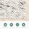 Wollteppich - Melange Creme Meliert - thumbnail 5