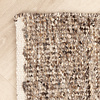 Wollteppich - Nero Braun Meliert - thumbnail 7