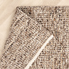 Wollteppich - Nero Braun Meliert - thumbnail 9