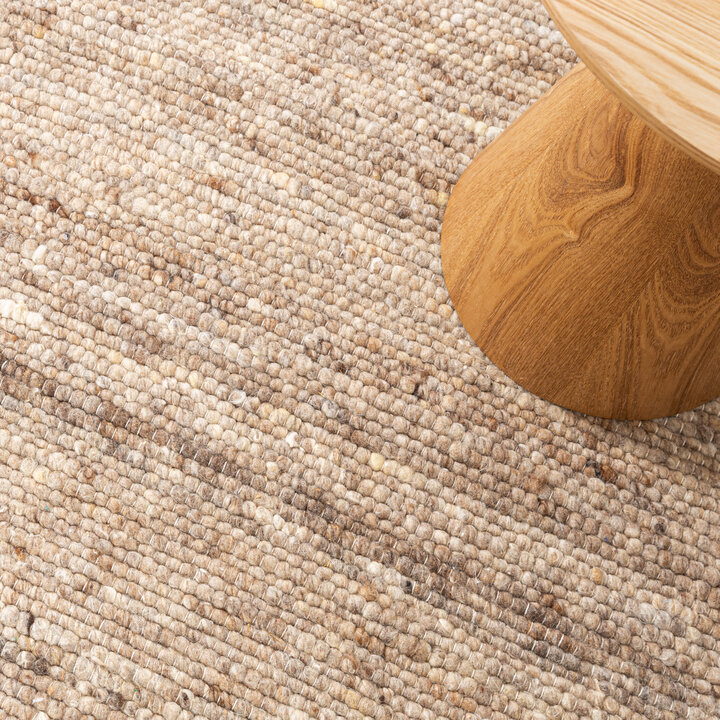 Wollteppich - Feline Taupe Meliert - 3