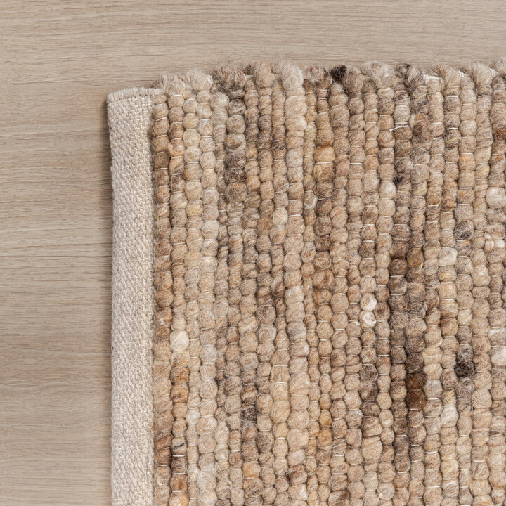 Wollteppich - Feline Taupe Meliert - 6