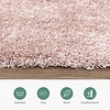 Waschbarer Hochflor Teppich - Tidy Hellrosa - thumbnail 2