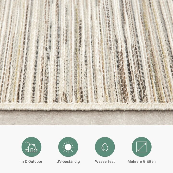 Outdoor Teppich - Torres Beige Meliert - 5