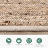 Wollteppich - Feline Taupe Meliert - thumbnail 5