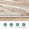 Teppich Modern - Leonore Noce Creme Braun - thumbnail 6
