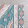 Outdoor Teppich Boho - Vedra Aztec Blau - thumbnail 5
