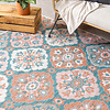 Outdoor Teppich Boho - Vedra Tile Blau - thumbnail 2
