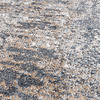 Waschbarer Teppich Abstrakt - Misha Grunge Creme Grau - thumbnail 3