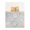 Waschbarer Kinderteppich - Ravi Cat Bunt - thumbnail 1