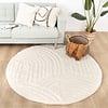 Teppich Skandinavisch Rund - Lova Arches Creme - thumbnail 3