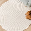 Teppich Skandinavisch Rund - Lova Arches Creme - thumbnail 4