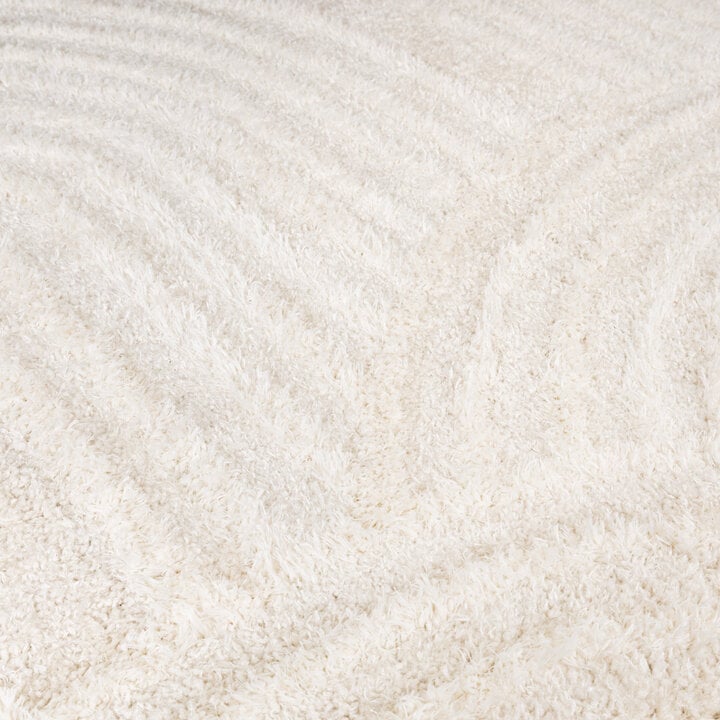 Teppich Skandinavisch Rund - Lova Arches Creme - 5