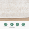 Teppich Skandinavisch Rund - Lova Arches Creme - thumbnail 6