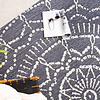In- & Outdoor Teppich - Porto Aztec Grau Blau - thumbnail 1