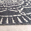In- & Outdoor Teppich - Porto Aztec Grau Blau - thumbnail 3