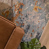Moderner Teppich - Bush Blau Terracotta - thumbnail 3