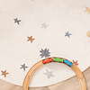Waschbarer Kinderteppich Rund - Ravi Stars Bunt - thumbnail 2