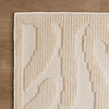 Waschbarer Teppich - Dunya Zebra Weiß - thumbnail 5