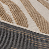 Waschbarer Teppich - Dunya Zebra Beige Weiß - thumbnail 7