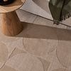 Wollteppich - Giselle Circles Beige - thumbnail 2