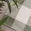 In- & Outdoor Teppich - Ranch Checkerboard Grün - thumbnail 2