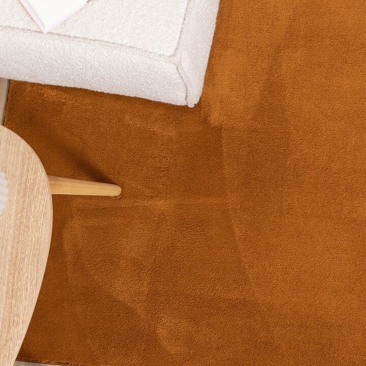 Waschbarer Teppich - Vivid Terrakotta - 2