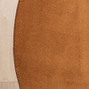 Waschbarer Teppich Rund - Vivid Terrakotta - thumbnail 4