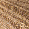 Garten Teppich Jute - Mavi Border Creme Braun - thumbnail 3