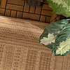 Garten Teppich Jute - Mavi Stripes Creme Braun - thumbnail 3