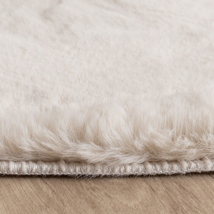 Hochflor Teppich - Comfy Supreme Pebble Creme - 6