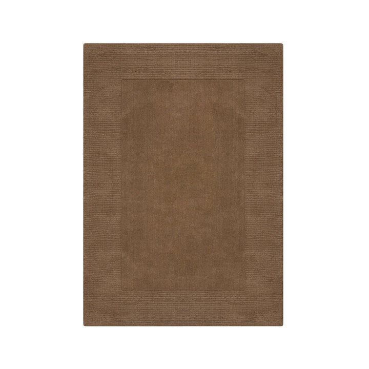 Einfarbiger Teppich - Tuscano Braun - 1