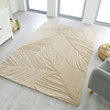Moderner Teppich - Solacio Leaves Beige - thumbnail