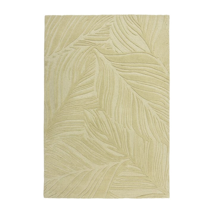 Moderner Teppich - Solacio Leaves Olivgrün - 1