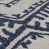 Geometrischer Teppich - Decio Alix Blau - thumbnail 2
