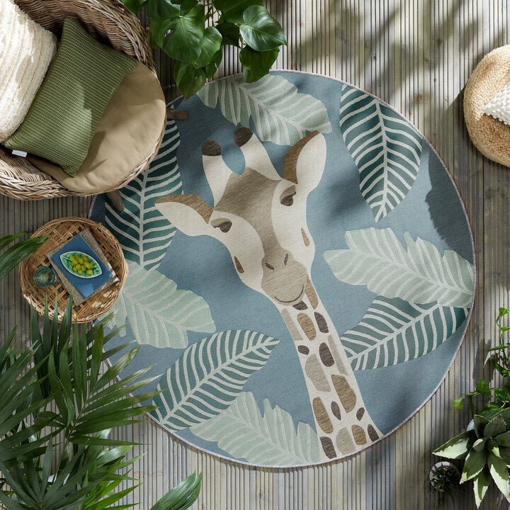 In - & Outdoorteppich - Dunto Eric Giraffe