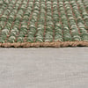 Jute Teppich  - Motto Ombre Grün  - thumbnail 3