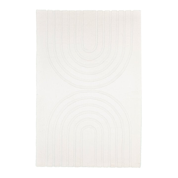 Hochflor Teppich - Carvy Arches Creme - 1