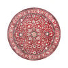 Teppich Vintage Rund - Imagine Medaillon Rot - thumbnail 1