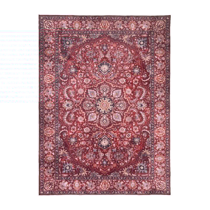 Teppich Vintage - Imagine Medaillon Rot - 1