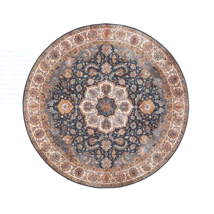 Teppich Vintage Rund - Imagine Medaillon Bunt - 1