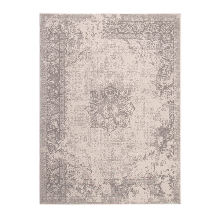 Teppich Vintage - Miracle Grau Braun - 1