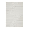 Teppich Modern - Nori Curves Weiß Taupe - thumbnail 1