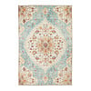 Vintage Gartenteppich - Santo Mandala Hellblau - thumbnail 1