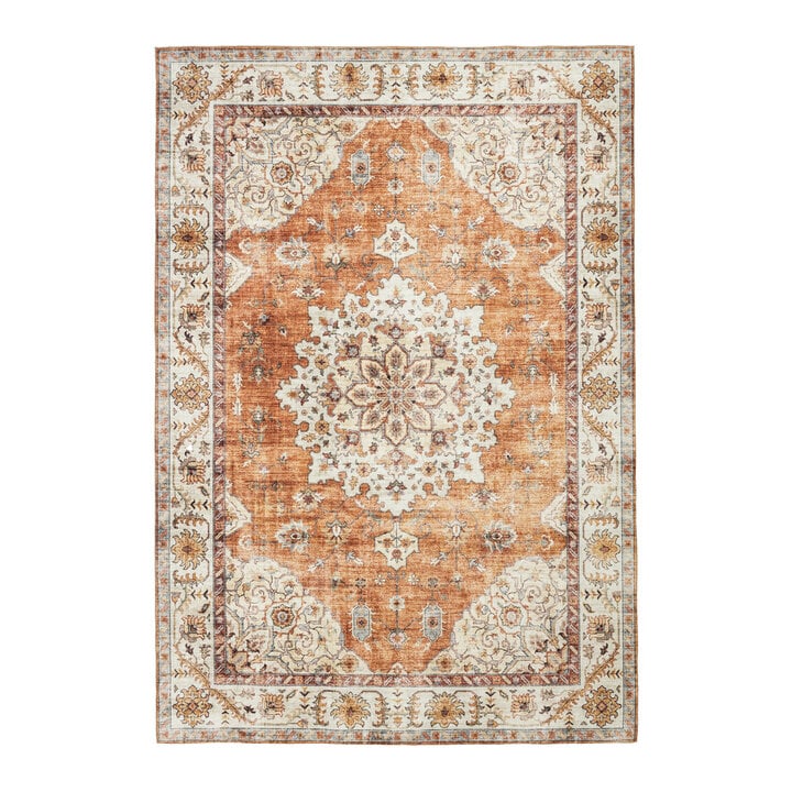 Vintage Gartenteppich - Santo Medaillon Terrakotta - 1