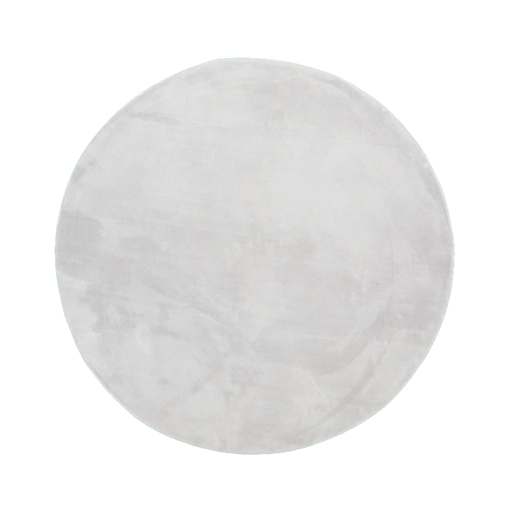 Waschbarer Teppich Rund - Vivid Grau - 1