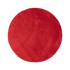 Waschbarer Teppich Rund - Vivid Rot - thumbnail 1