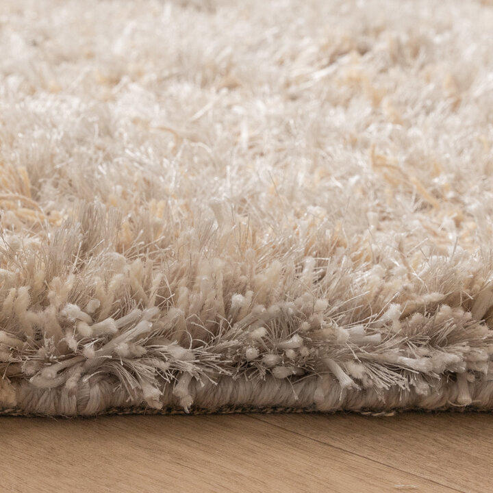 Shaggy Teppich - Grace Weiß - 6