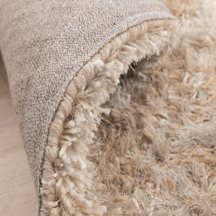 Shaggy Teppich - Grace Weiß - 7