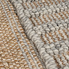 Jute Teppich - Jubio Medina Natur Grau - thumbnail 2